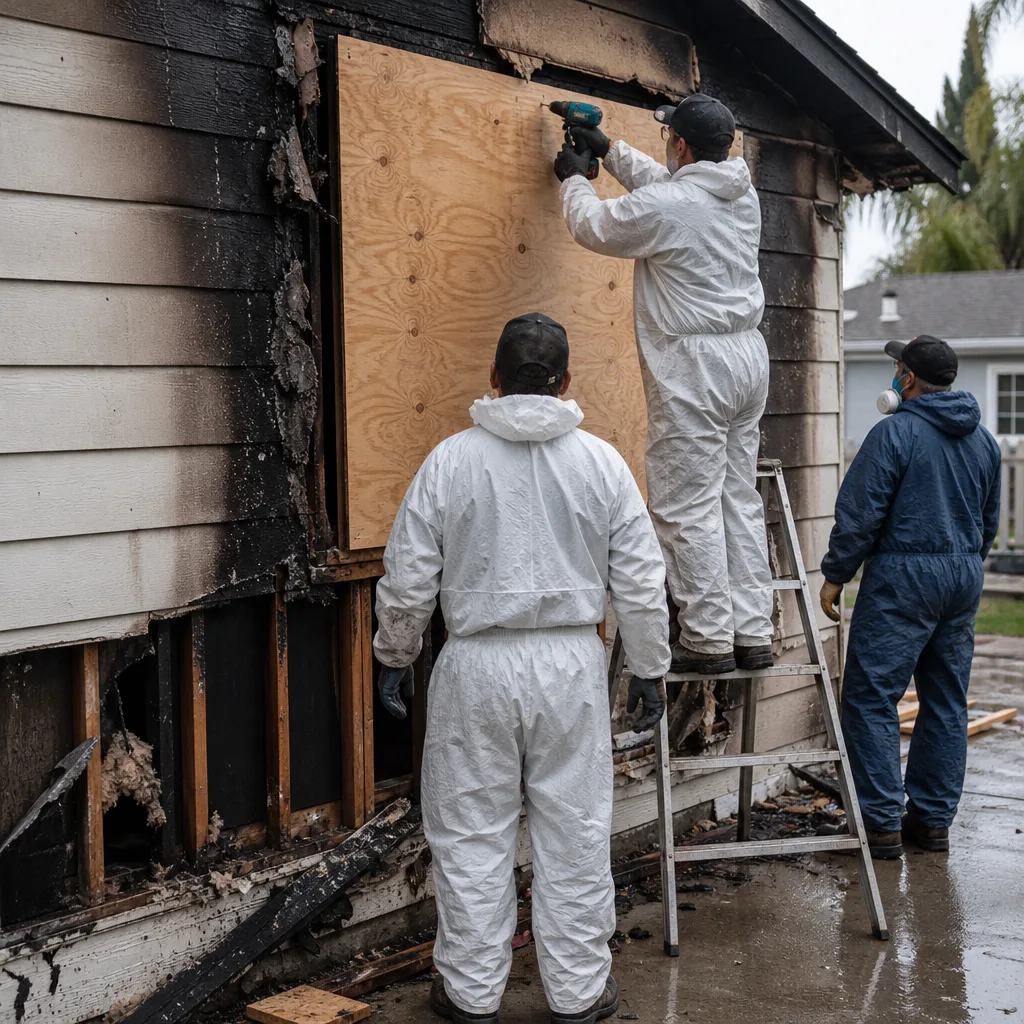 Fire Damage Restoration in Montclair